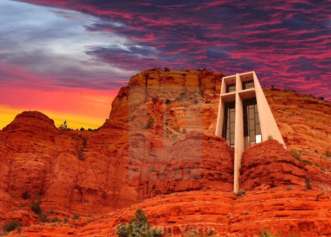 A chapel of Holy Cross, Sedona, Arizona